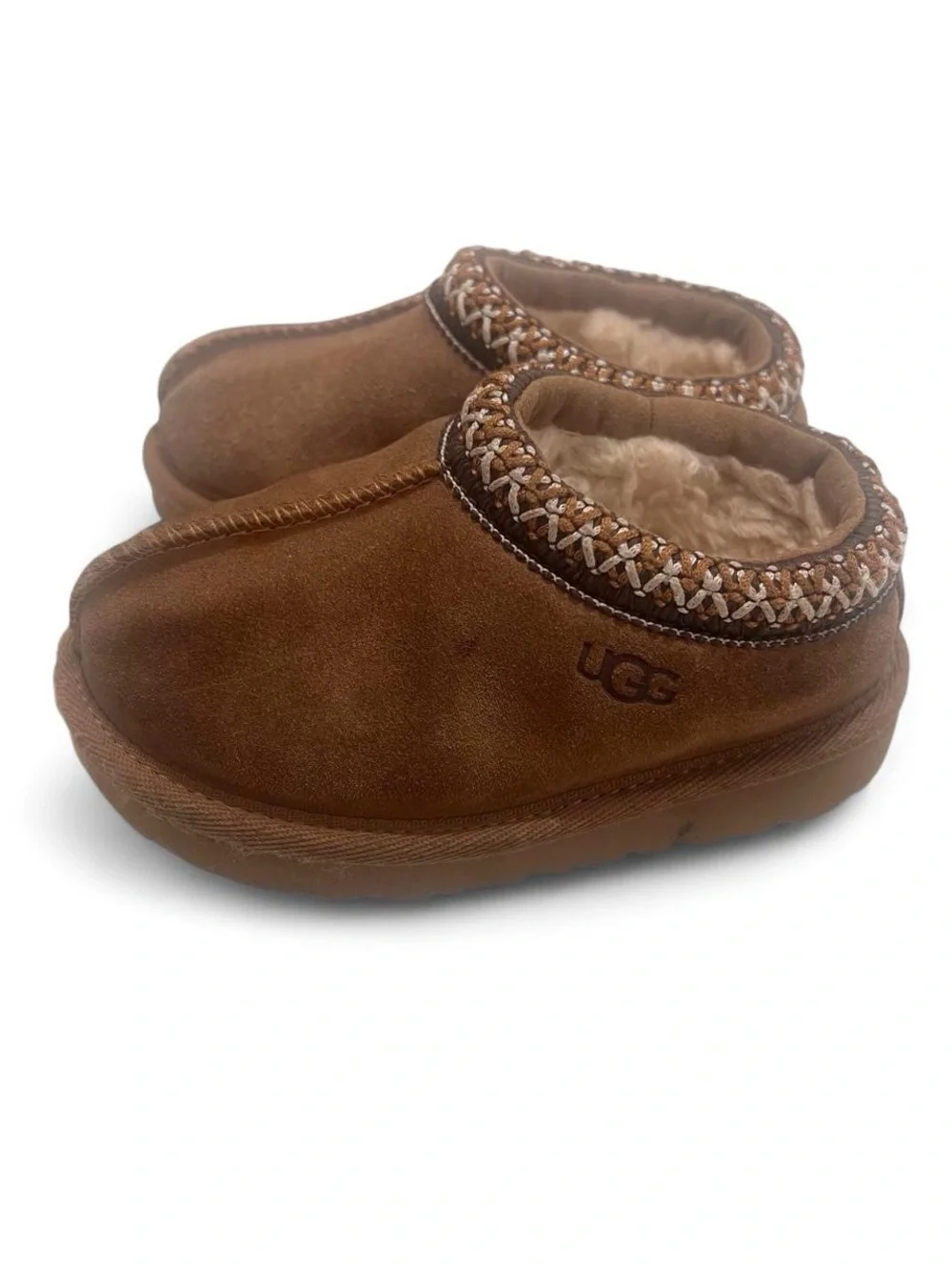 UGG Tasman II Toddler Slippers Classic Chestnut Size 6C